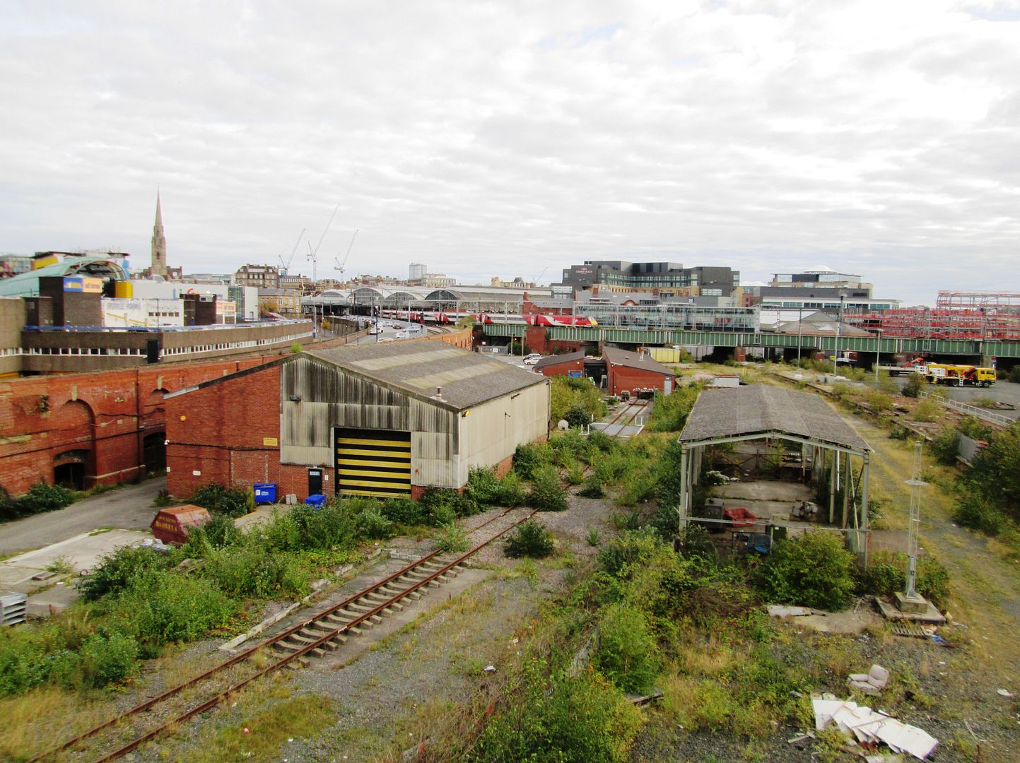 The Historic FORTH BANKS Goods Yard area around Pottery Lane General